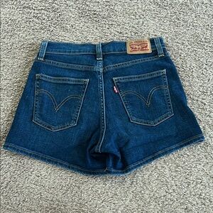 Levi's Blue Jean Shorts Classic Denim Style